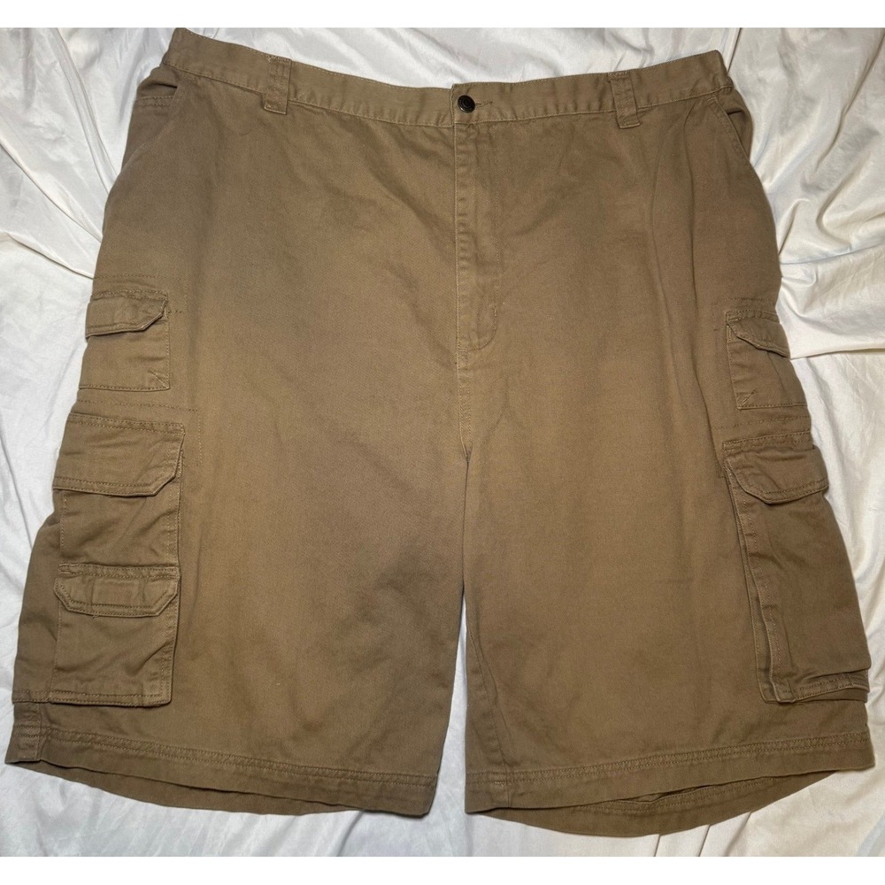 Boulder Creek Cargo Shorts Mens 48 Big Tan‎ Brown Baggy Gorpcore Streetwear
